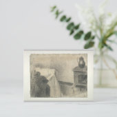 Georges Seurat - Deel van de studio Briefkaart (Staand voorkant)