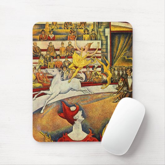 Georges Seurat - Der Zirkus - Circus Muismat (Met muis)