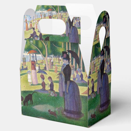 Georges Seurat - Een zondag op La Grande Jatte Bedankdoosjes (Geopend)