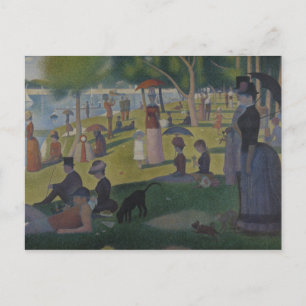 Georges Seurat - Een zondag op La Grande Jatte Briefkaart
