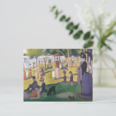 Georges Seurat - Een zondag op La Grande Jatte Briefkaart (Staand voorkant)