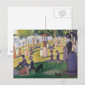 Georges Seurat - Een zondag op La Grande Jatte Briefkaart (Voorkant / Achterkant)