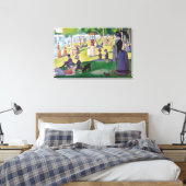 Georges Seurat - Een zondag op La Grande Jatte Canvas Afdruk (Insitu (Slaapkamer))