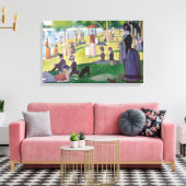 Georges Seurat - Een zondag op La Grande Jatte Canvas Afdruk (Insitu (Woonkamer))