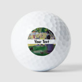 Georges Seurat - Een zondag op La Grande Jatte Golfballen (Voorkant)