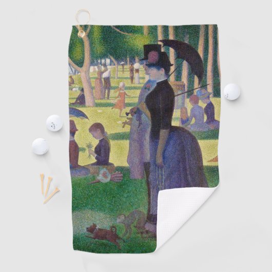 Georges Seurat - Een zondag op La Grande Jatte Golfhanddoek (Insitu)