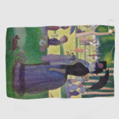 Georges Seurat - Een zondag op La Grande Jatte Golfhanddoek (Horizontaal)