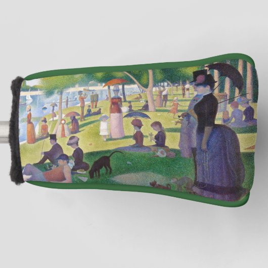 Georges Seurat - Een zondag op La Grande Jatte Golfheadcover (Voorkant)