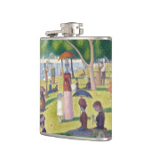 Georges Seurat - Een zondag op La Grande Jatte Heupfles (Links)