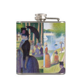 Georges Seurat - Een zondag op La Grande Jatte Heupfles (Achterkant)