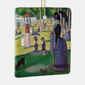 Georges Seurat - Een zondag op La Grande Jatte Keramisch Ornament (Rechts)
