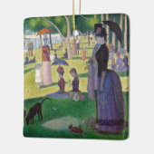 Georges Seurat - Een zondag op La Grande Jatte Keramisch Ornament (Links)