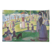 Georges Seurat - Een zondag op La Grande Jatte Kussensloop (Achterkant)