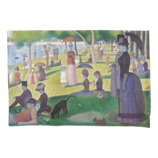 Georges Seurat - Een zondag op La Grande Jatte Kussensloop (Voorkant)