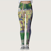 Georges Seurat - Een zondag op La Grande Jatte Leggings (Voorkant)