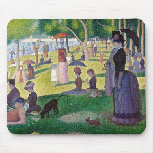 Georges Seurat - Een zondag op La Grande Jatte Muismat (Voorkant)