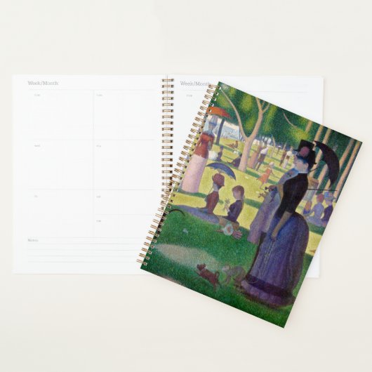 Georges Seurat - Een zondag op La Grande Jatte Planner (Display)