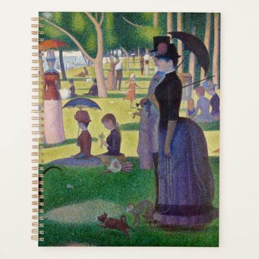 Georges Seurat - Een zondag op La Grande Jatte Planner (Voorkant)