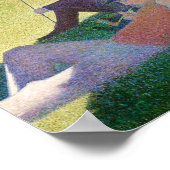 Georges Seurat - Een zondag op La Grande Jatte Poster (Hoek)