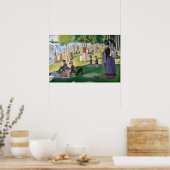 Georges Seurat - Een zondag op La Grande Jatte Poster (Keuken)