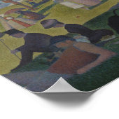 Georges Seurat - Een zondag op La Grande Jatte Poster (Hoek)