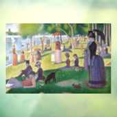 Georges Seurat - Een zondag op La Grande Jatte Raamsticker (Vel 3)