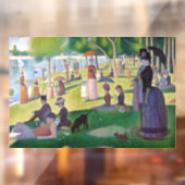 Georges Seurat - Een zondag op La Grande Jatte Raamsticker (Vel 2)