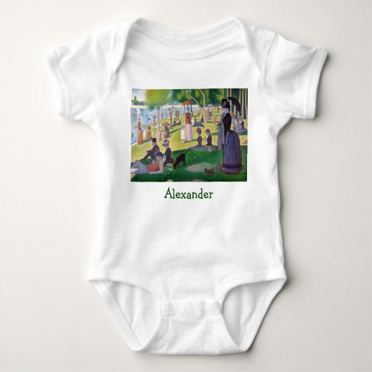 Georges Seurat - Een zondag op La Grande Jatte Romper (Voorkant)