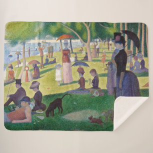 Georges Seurat - Een zondag op La Grande Jatte Sherpa Deken