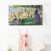 Georges Seurat - Een zondag op La Grande Jatte Spandoek (Insitu)