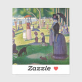 Georges Seurat - Een zondag op La Grande Jatte Sticker (Vel)