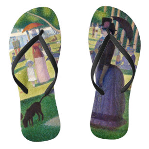 Georges Seurat - Een zondag op La Grande Jatte Teenslippers
