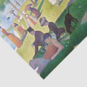Georges Seurat - Een zondag op La Grande Jatte Tissuepapier (Detail)