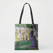 Georges Seurat - Een zondag op La Grande Jatte Tote Bag (Voorkant)