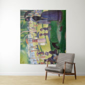 Georges Seurat - Een zondag op La Grande Jatte Wandkleed (In situ)