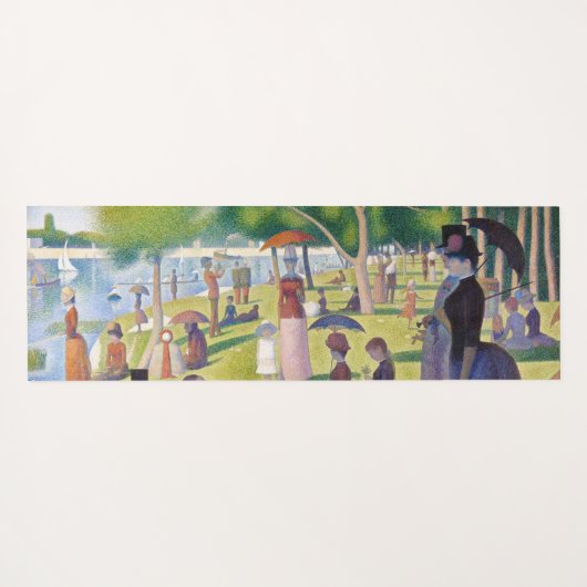 Georges Seurat - Een zondag op La Grande Jatte Yogamat (Achterkant (horizontaal))