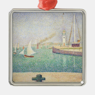 Georges Seurat - Entrée van de haven van Honfleur Metalen Ornament