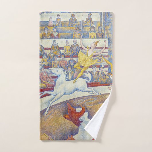 Georges Seurat - Het Circus Bad Handdoek (Handdoek)