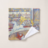 Georges Seurat - Het Circus Bad Handdoek (Wasdoekje)