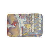Georges Seurat - Het Circus Badmat (Voorkant)