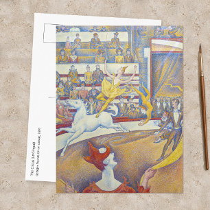 Georges Seurat - Het Circus Briefkaart