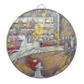 Georges Seurat - Het Circus Dartbord (Voorkant)