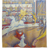 Georges Seurat - Het Circus Douchegordijn (Voorkant)
