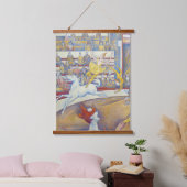 Georges Seurat - Het Circus Hangend Wandkleed (Slaapkamer)