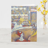 Georges Seurat - Het Circus Kaart (Gele Bloem)