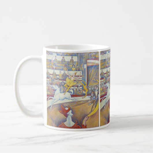 Georges Seurat - Het Circus Koffiemok (Links)
