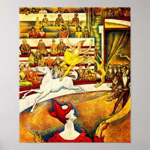 Georges Seurat - Het Circus - Le Cirque Poster