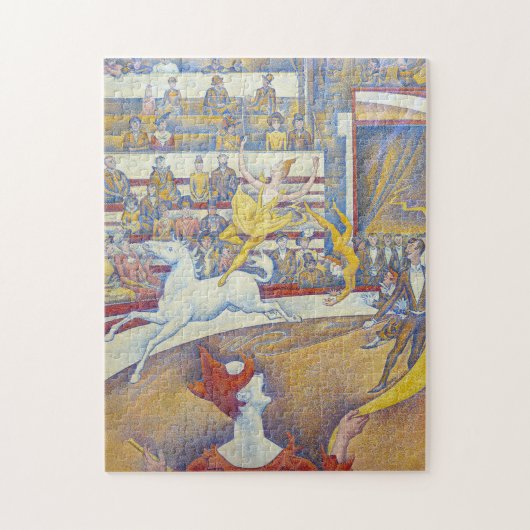 Georges Seurat - Het Circus Legpuzzel (Verticaal)
