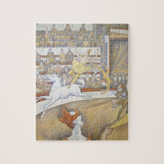 Georges Seurat - Het Circus Legpuzzel (Verticaal)