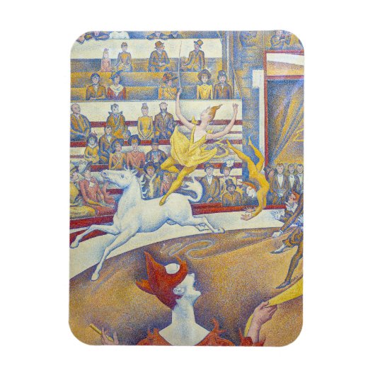 Georges Seurat - Het Circus Magneet (Verticaal)